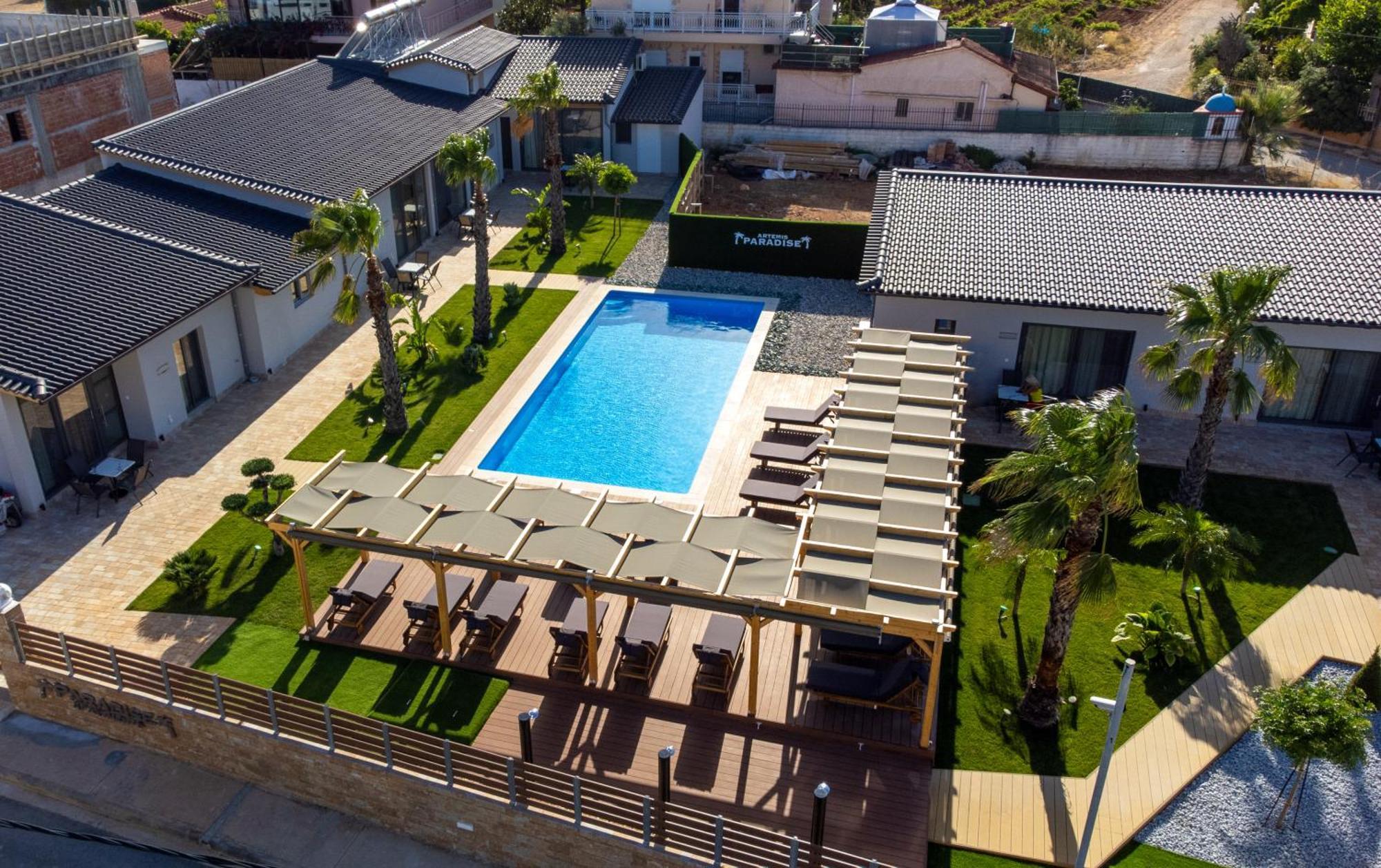 Paradise Apartments Artemida Exterior foto