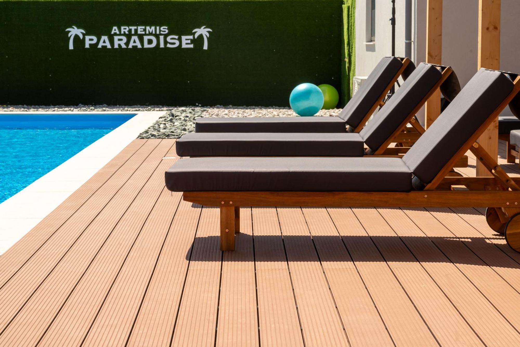 Paradise Apartments Artemida Exterior foto