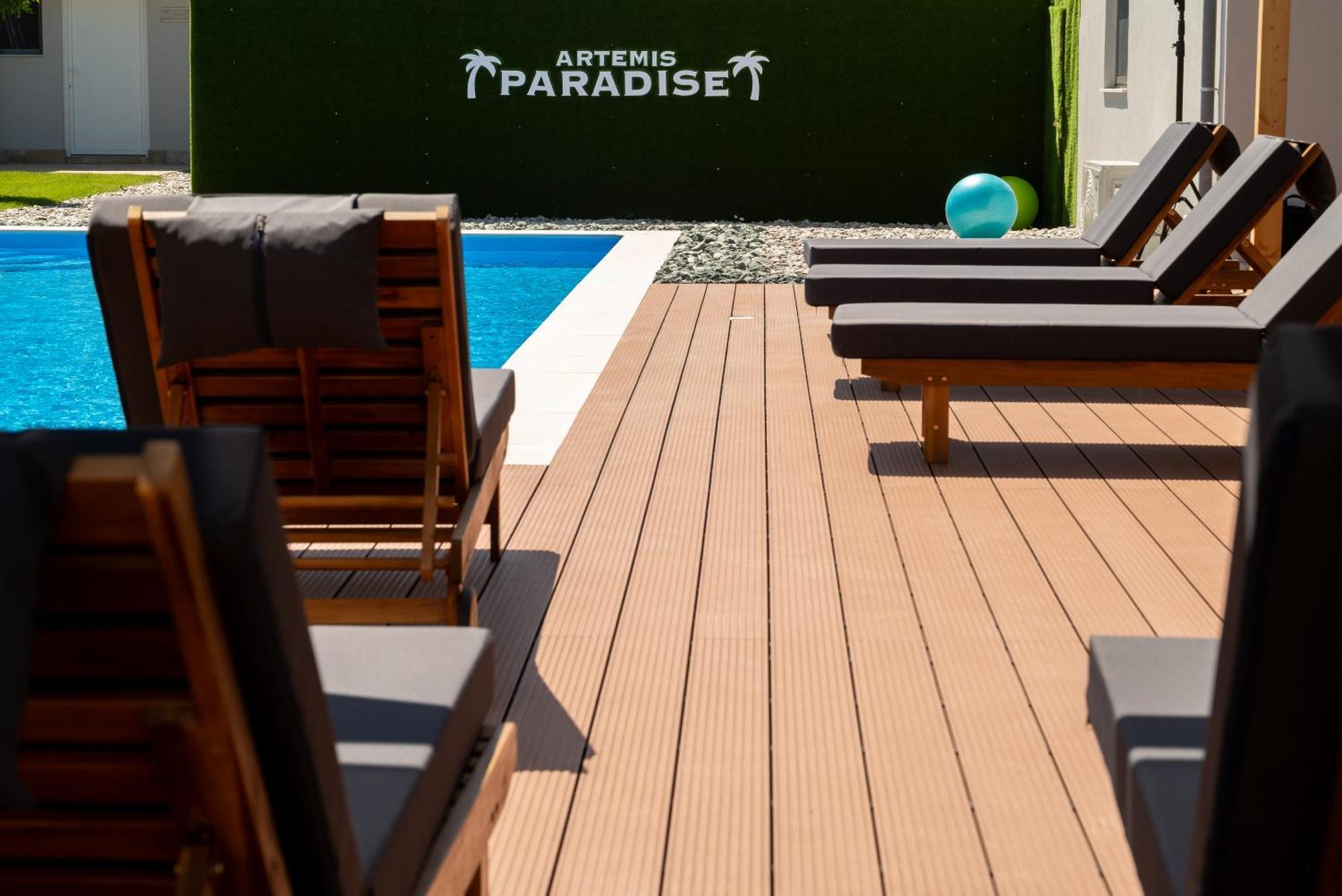 Paradise Apartments Artemida Exterior foto