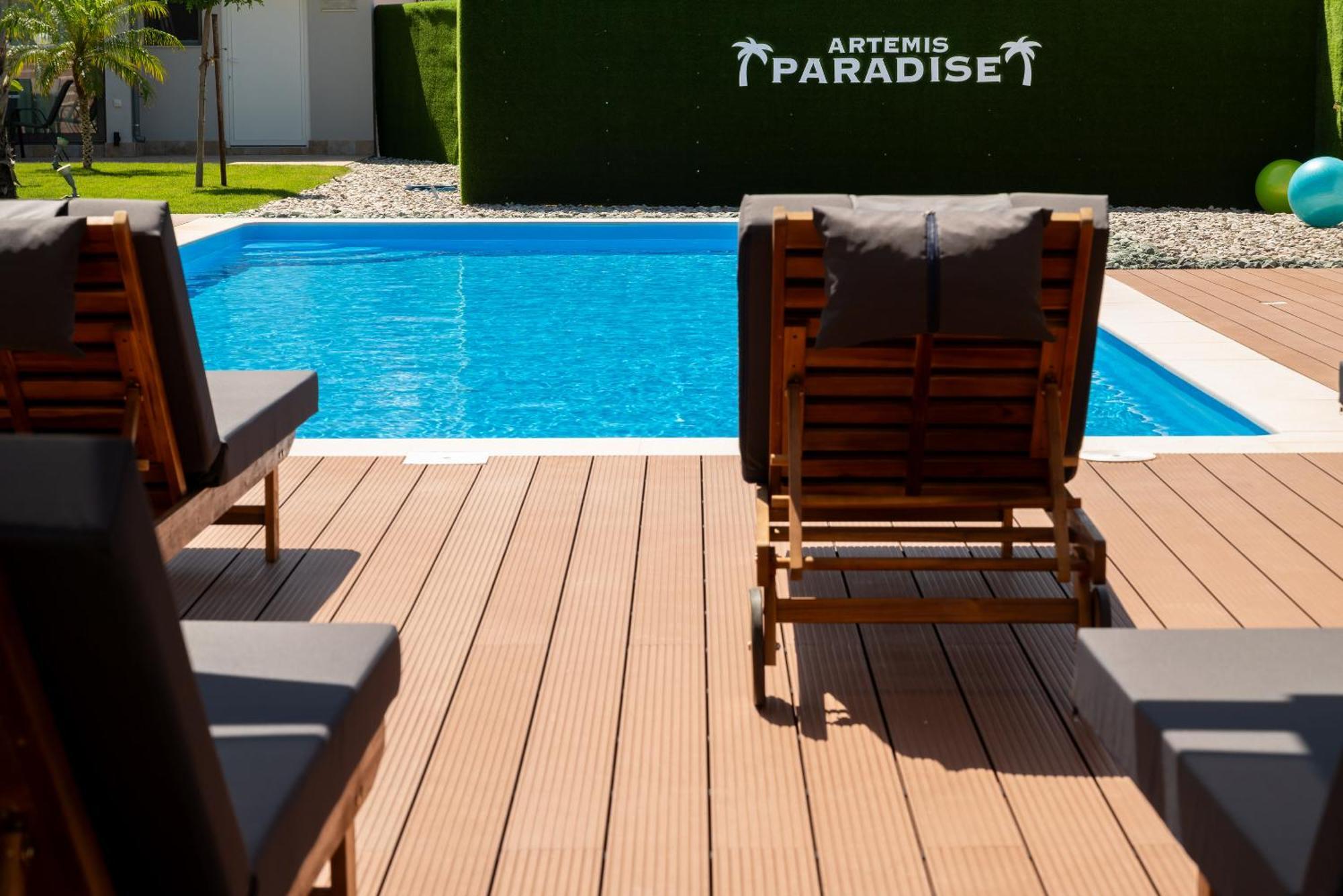 Paradise Apartments Artemida Exterior foto